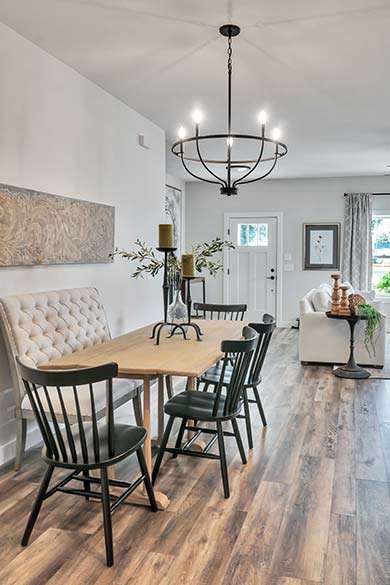 Dining room of a Gatway Grove home