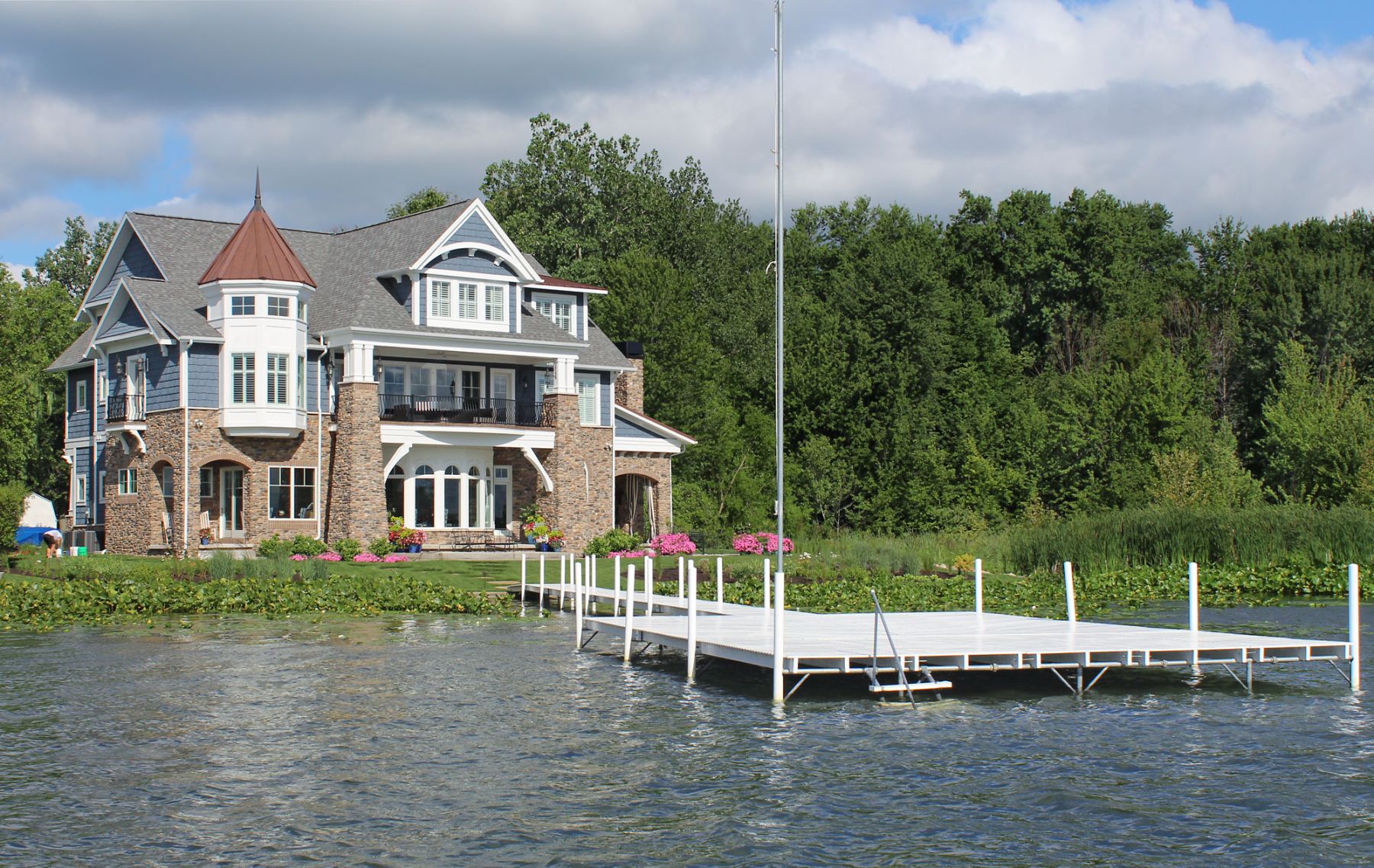 TL Jackson - Lake Wawasee Retreat custom home